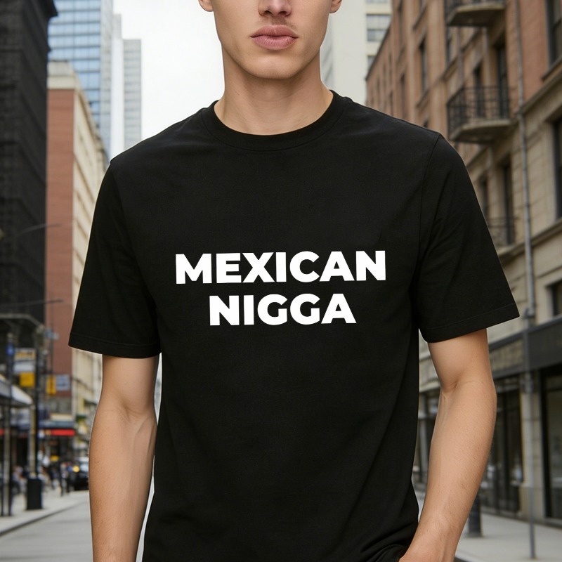 Mexican Heritage Text Graphic T-shirt