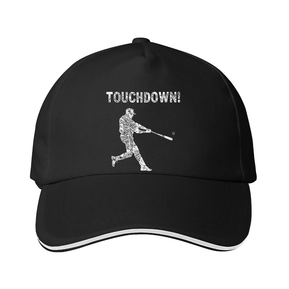 Dorawear™ Baseball Cap Touchdown Baseball Player Graphic For Sports Fans