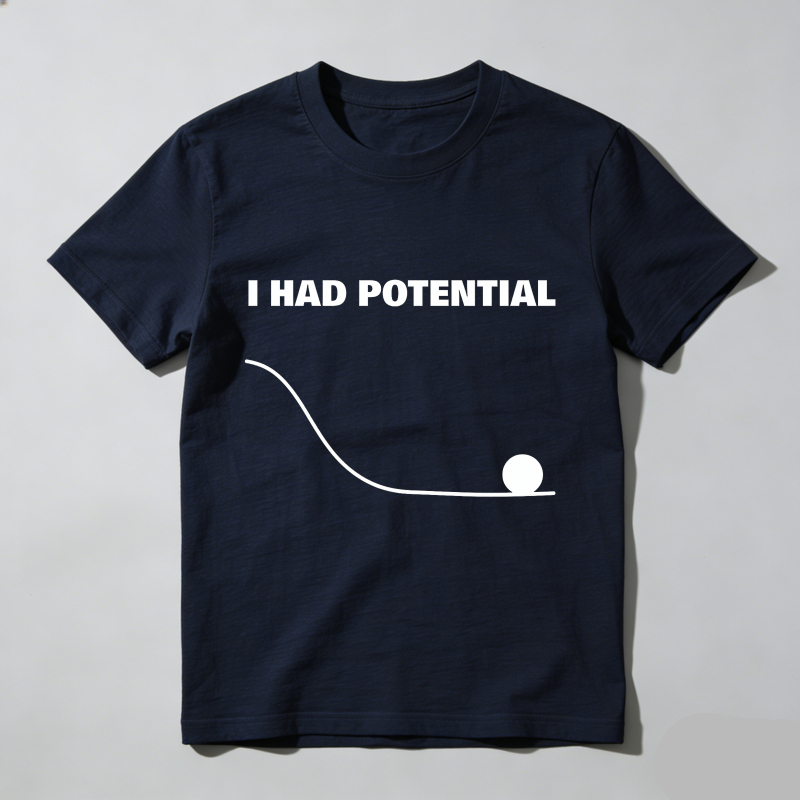 Dorawear™ I Had Potential Curve Ball T Shirt