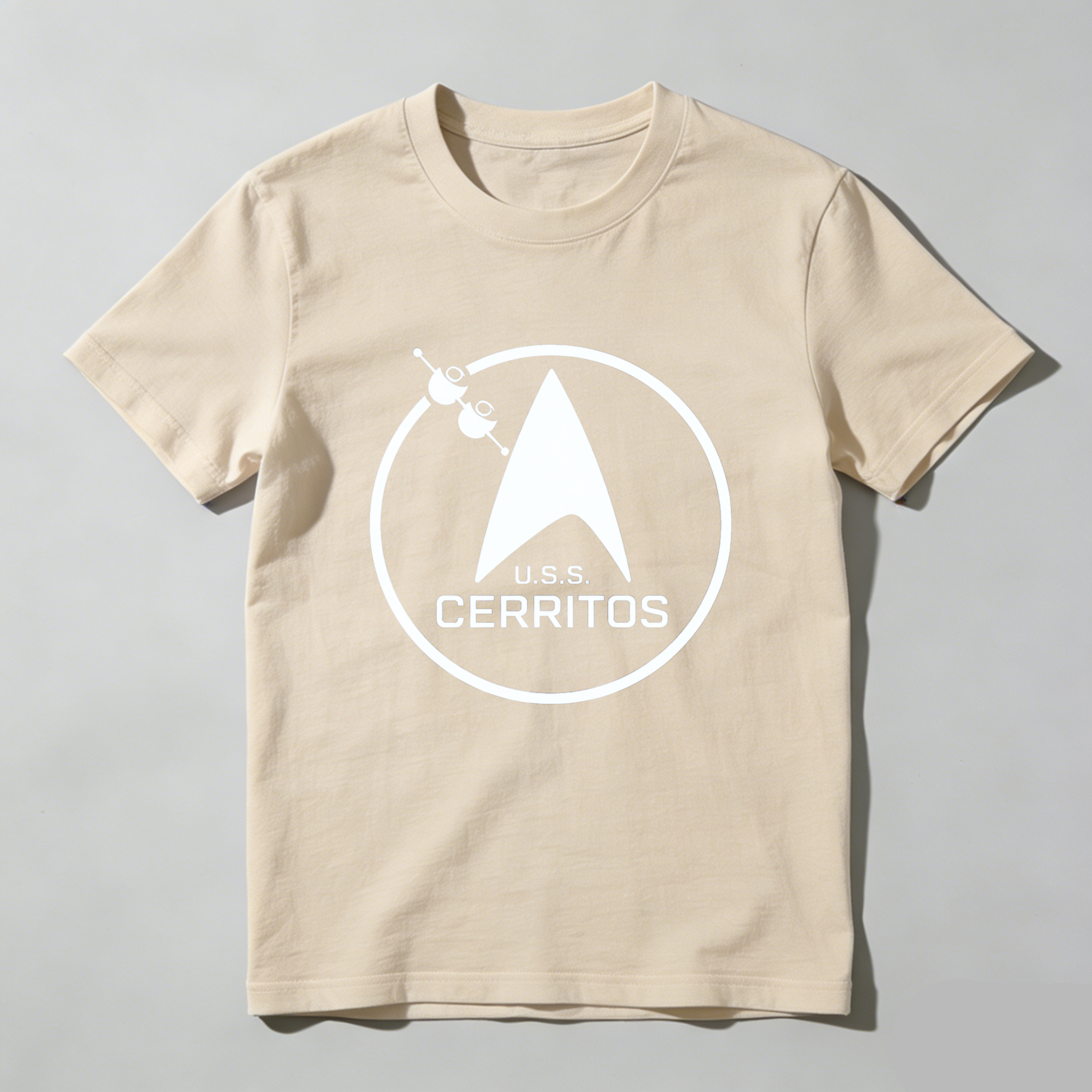 Dorawear™ Uss Cerritos Starfleet Logo Pure Cotton Short Sleeve T Shirt-Dorawear