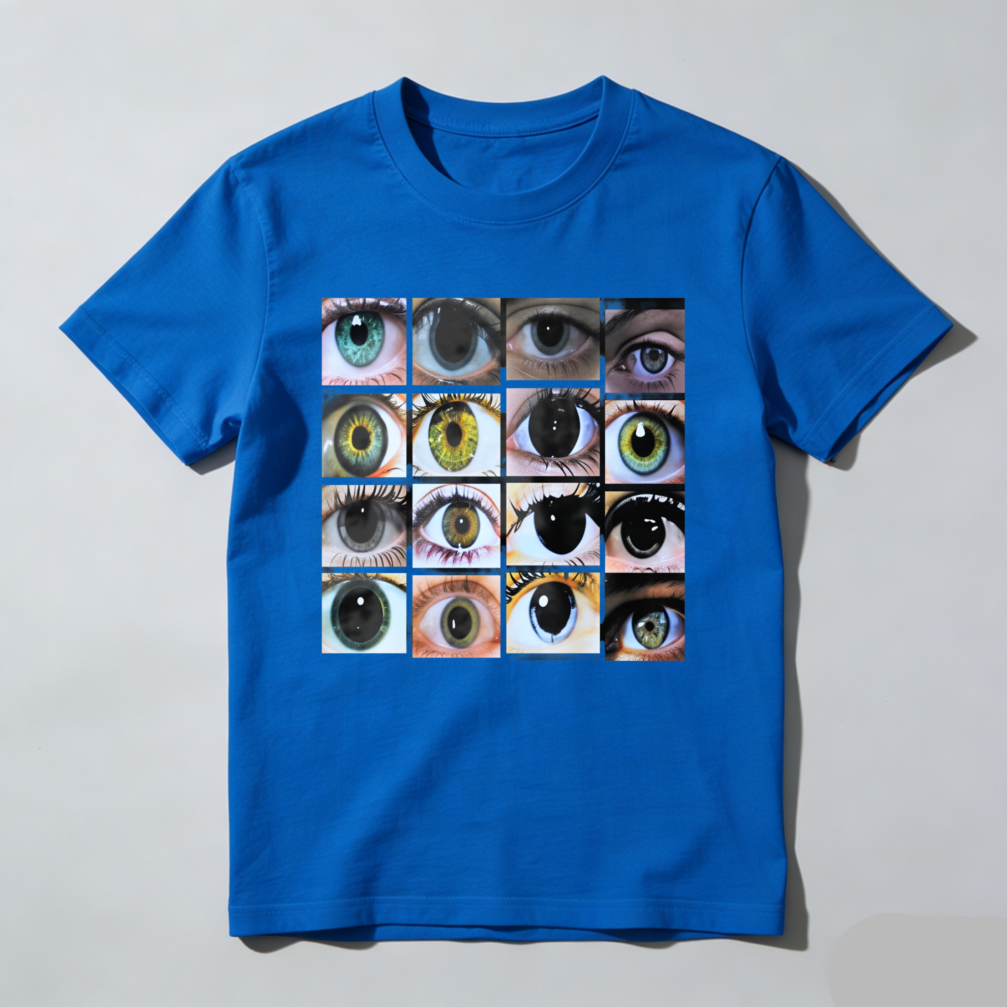 Dorawear™ Eye Grid Pattern Print Design T Shirt