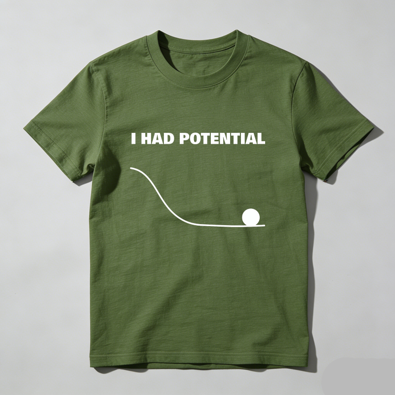 Dorawear™ I Had Potential Curve Ball T Shirt