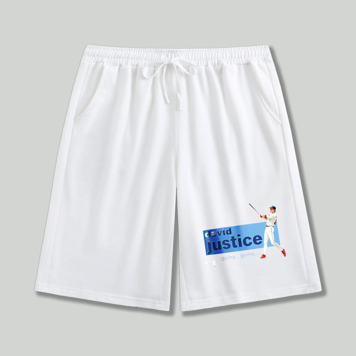 Dorawear™ David Justice Baseball Player Graphic Shorts-Dorawear