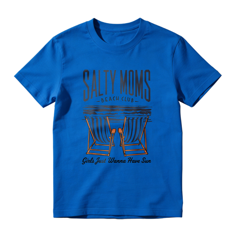 Salty Moms Beach Club Girls Just Wanna Have Sun Unisex Classic T-shirt