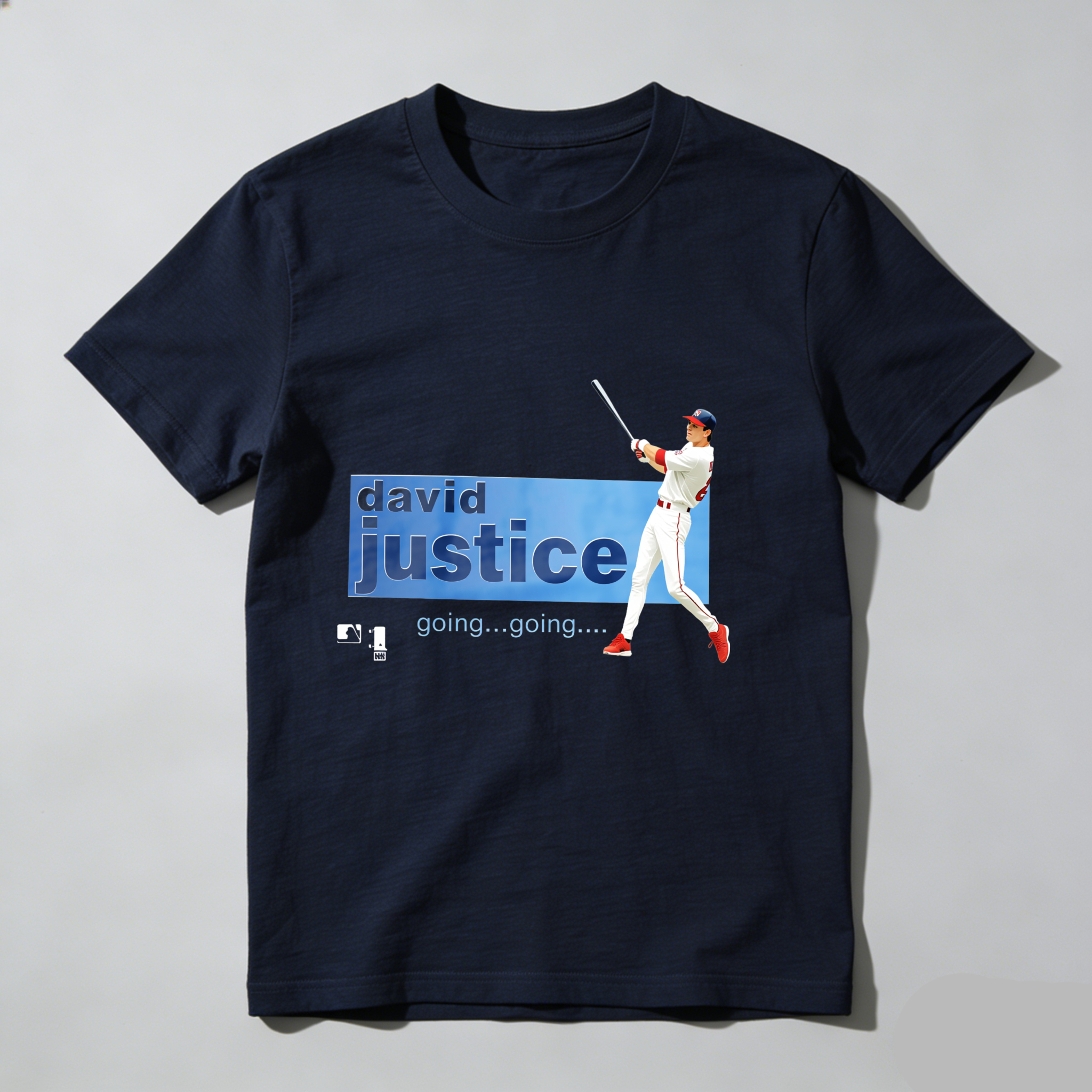 Dorawear™ David Justice Going Going Baseball Player  T Shirt
