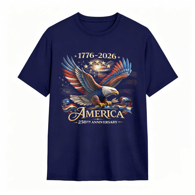 Dorawear™   American Eagle 1776 2026 America 250th Anniversary T-shirt