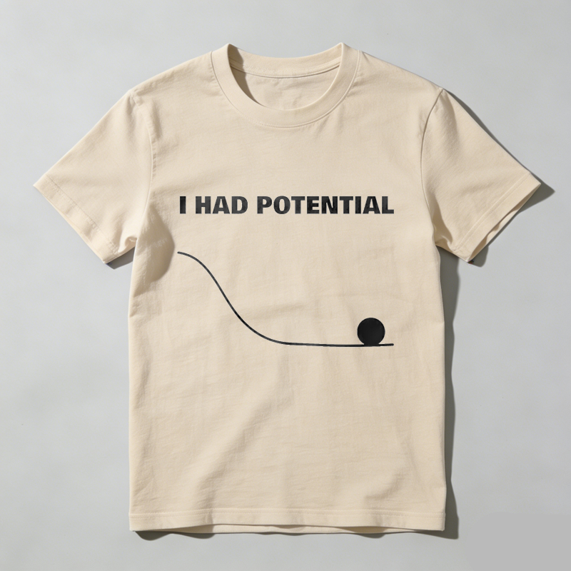 Dorawear™ I Had Potential Curve Ball T Shirt