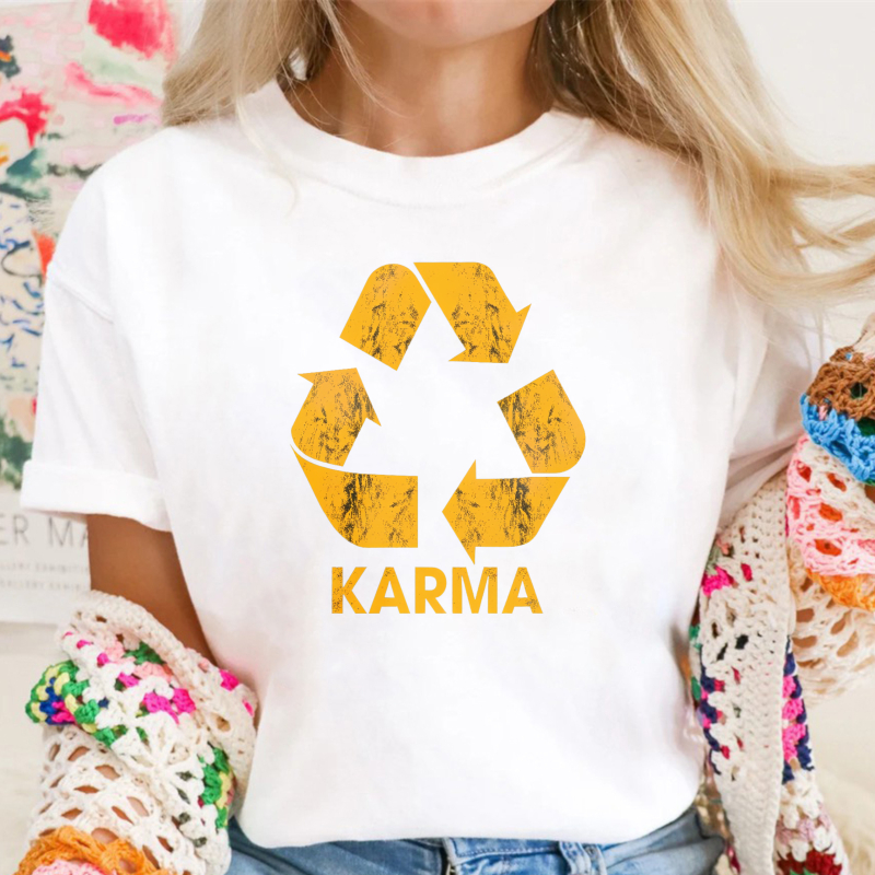 Recycling Symbol Karma Unisex Classic T-shirt