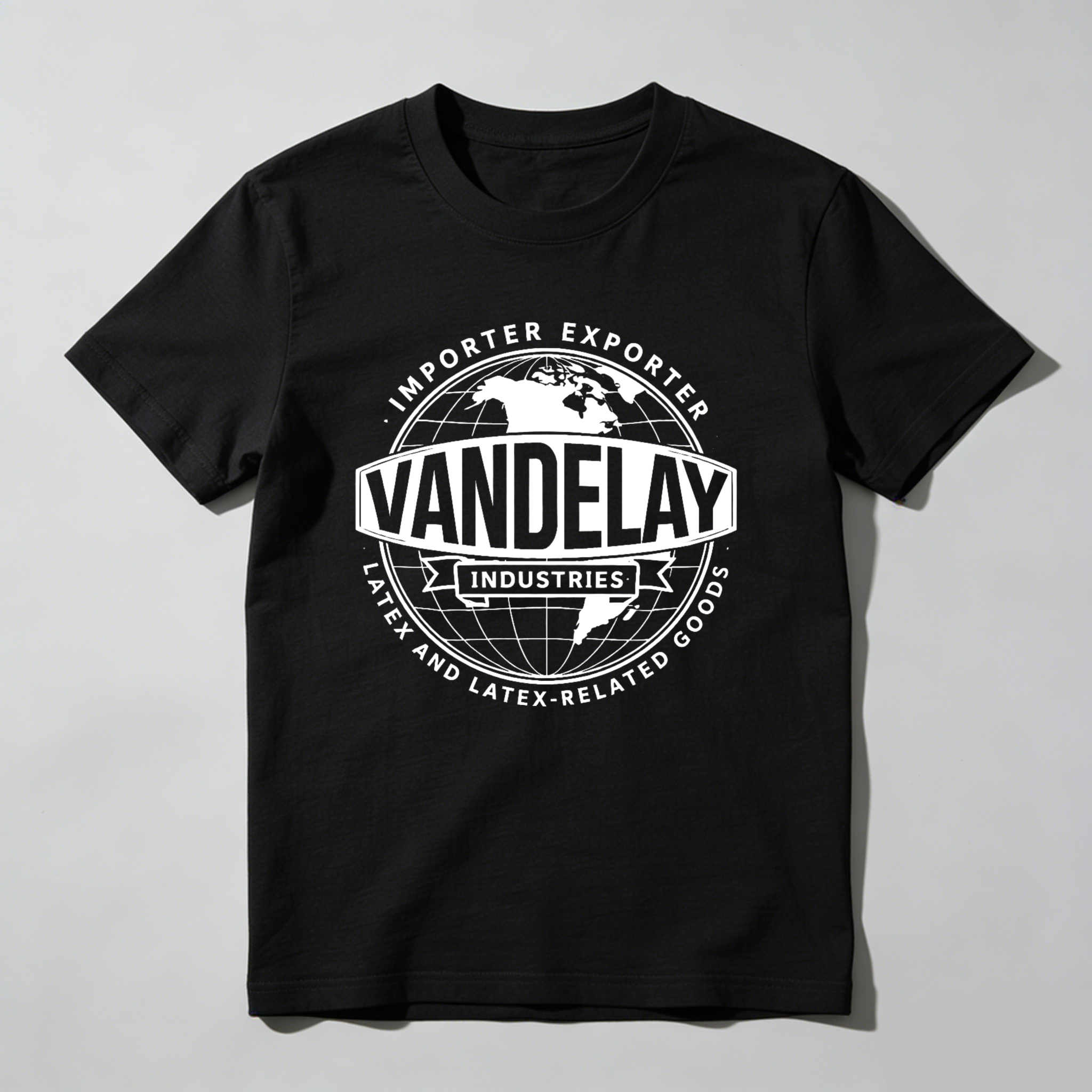 Dorawear™ Vandelay Industries Importer Exporter Latex Goods Pure Cotton Short Sleeve T-Shirt-Dorawear