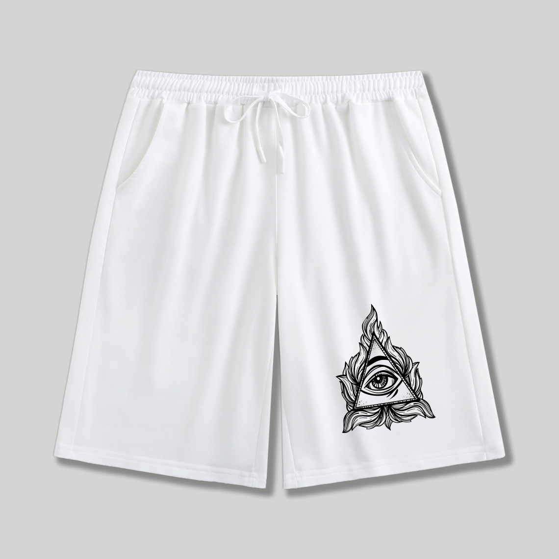Dorawear™ All Seeing Eye Symbol Shorts-Dorawear