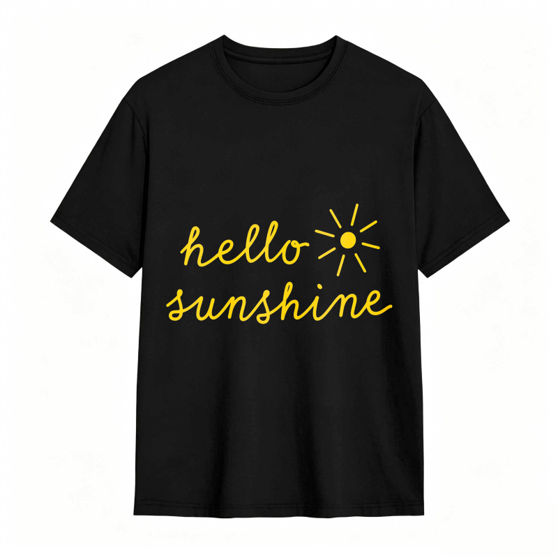 Dorawear™Hello Sunshine With Sun Icon Unisex Classic T-shirt