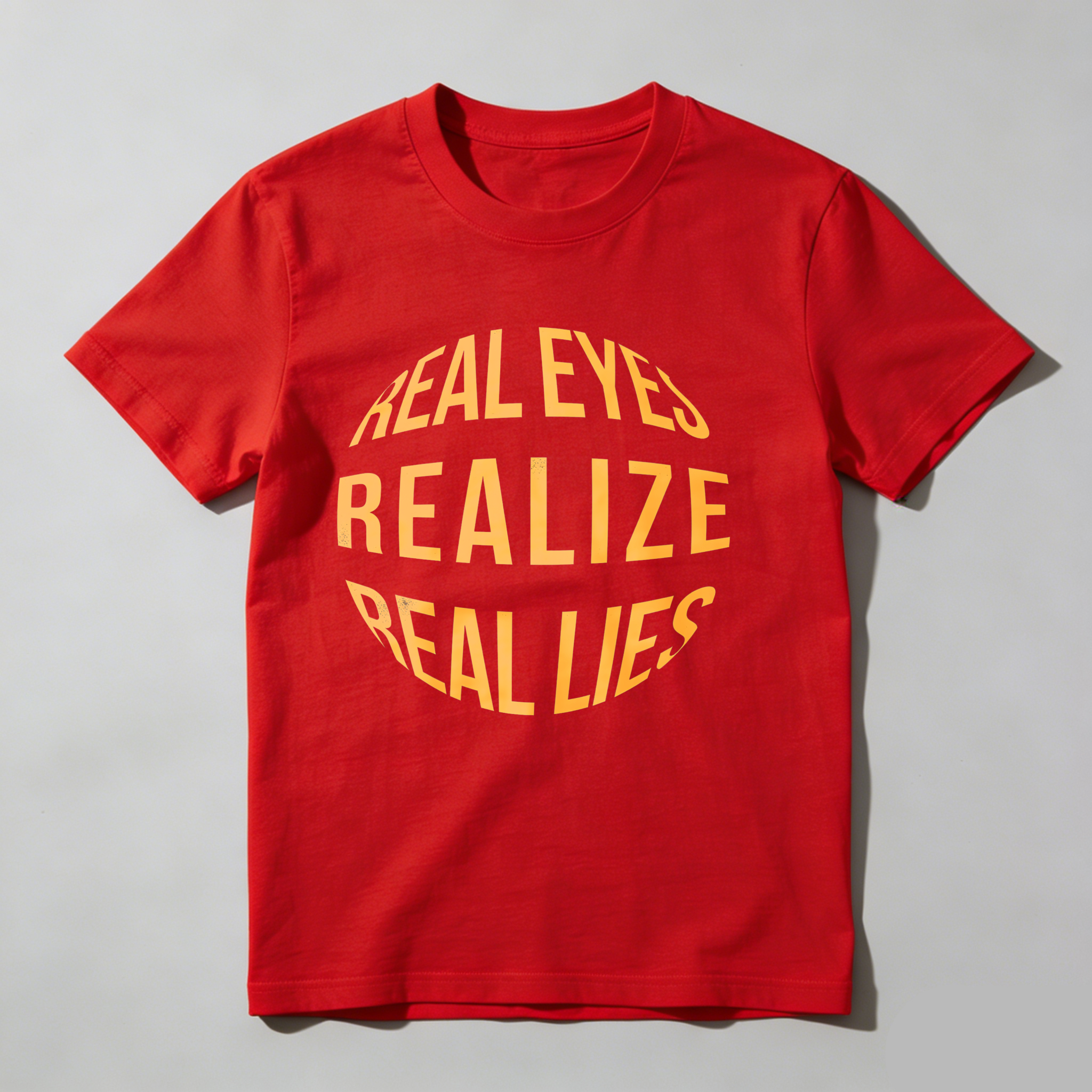 Dorawear™Real Eyes Realize Real Lies  T Shirt(3)
