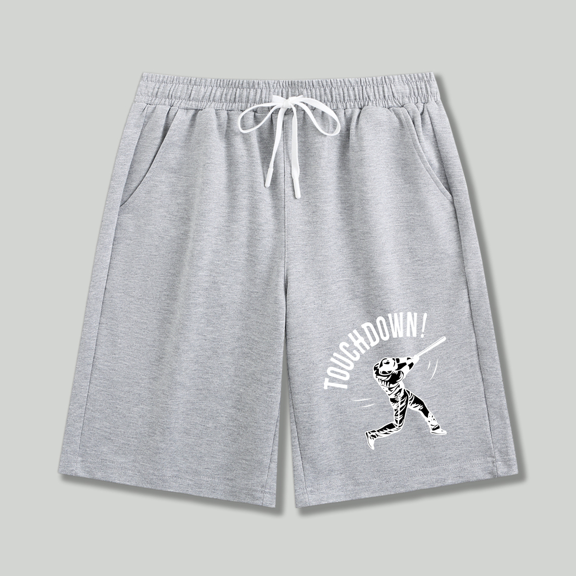 Dorawear™ Touchdown Football Player Graphic Shorts-Dorawear
