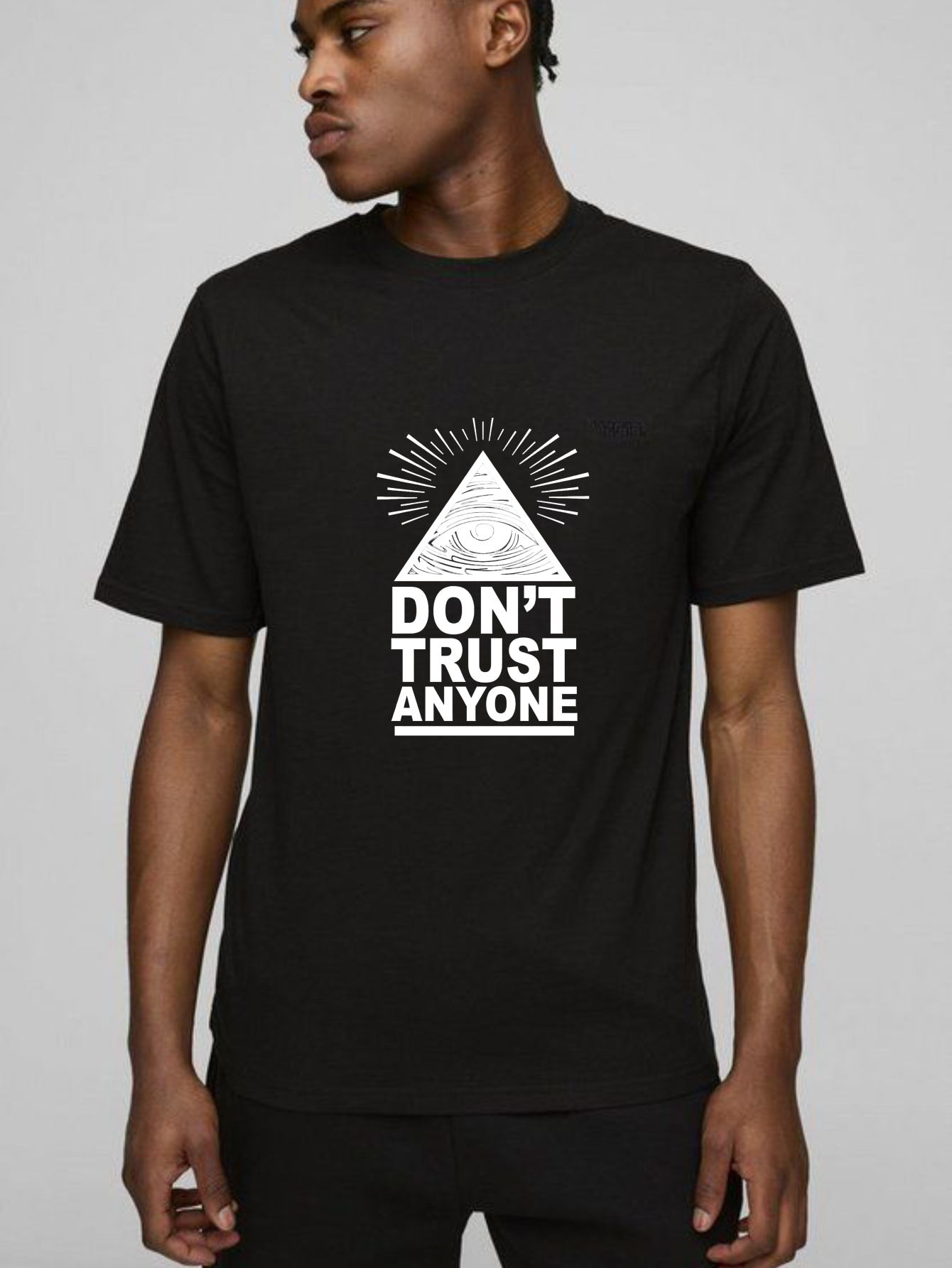 Dorawear™All Seeing Eye Don't Trust Anyone  T Shirt