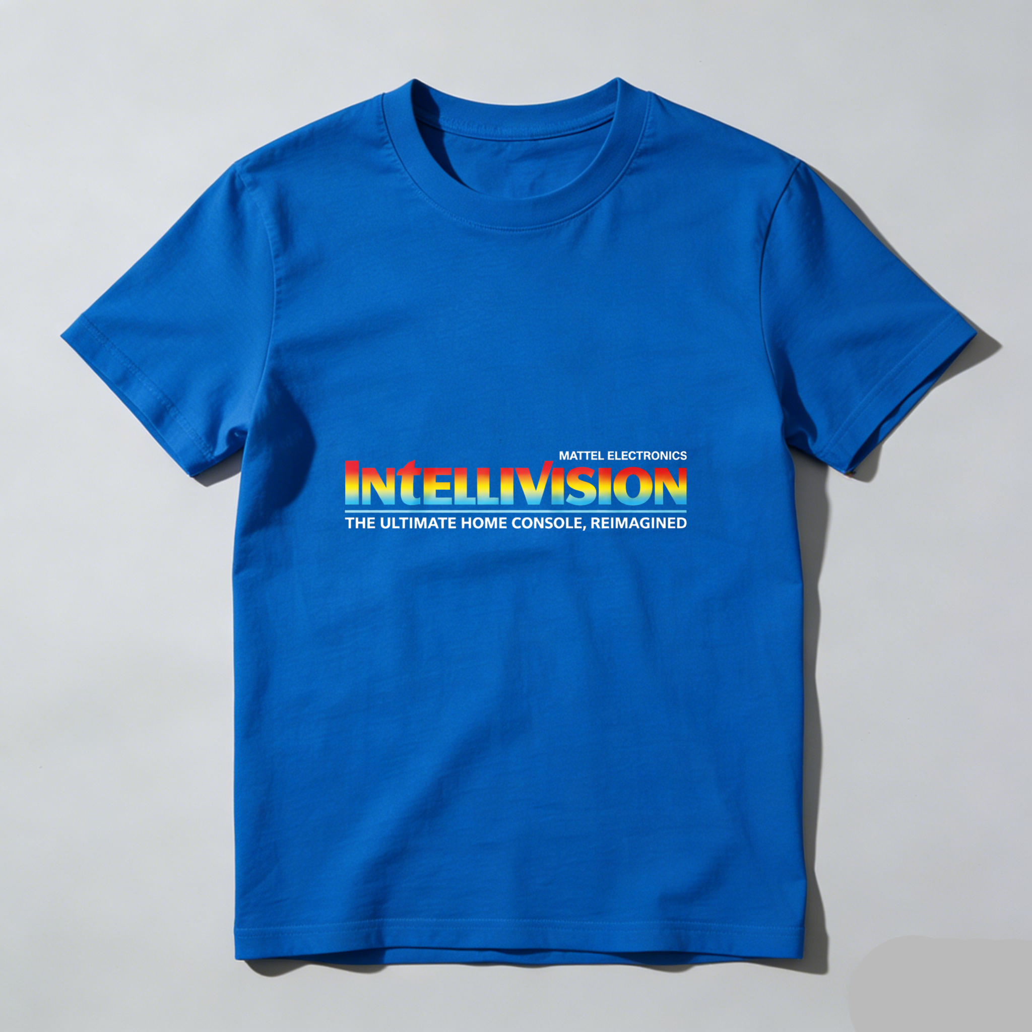 Dorawear™ Intellivision Mattel Electronics Ultimate Home Console Reimagined Pure Cotton Short Sleeve T Shirt-Dorawear