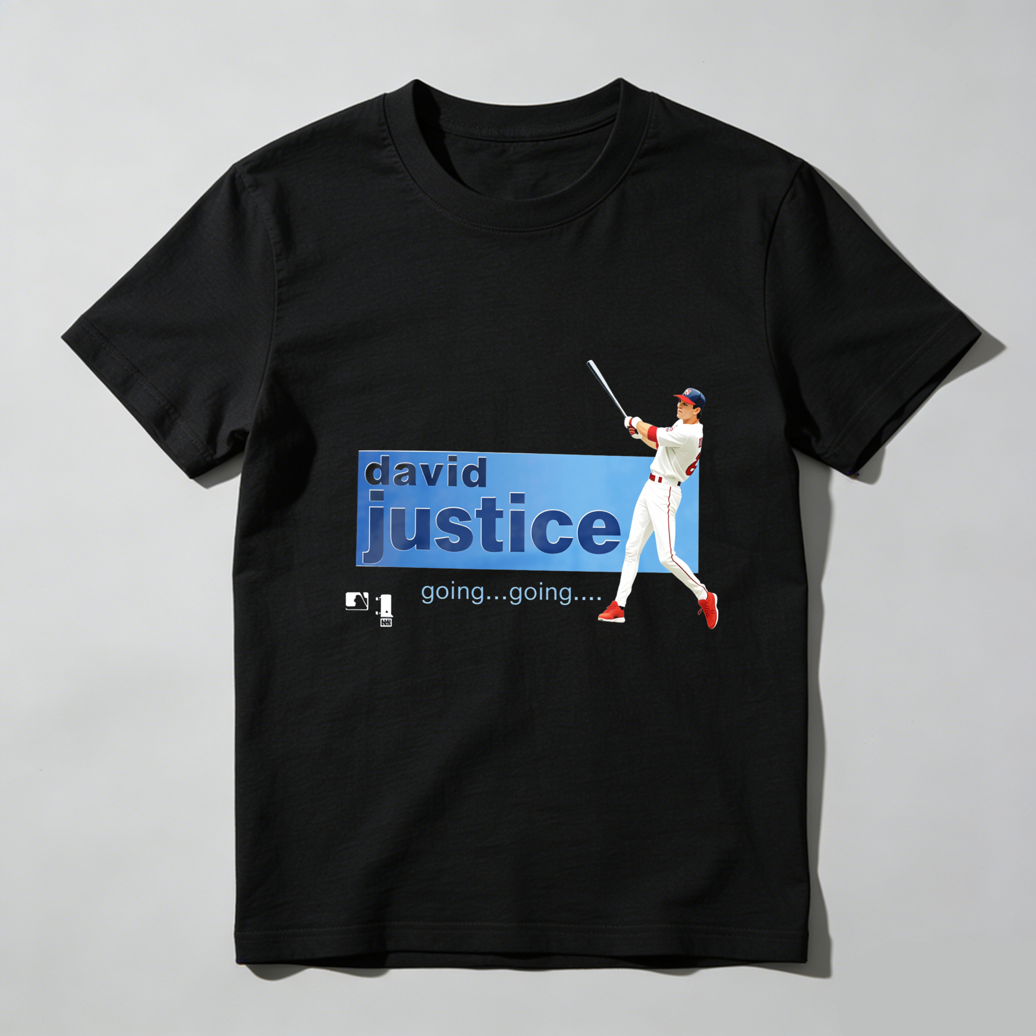 Dorawear™ David Justice Going Going Baseball Player  T Shirt