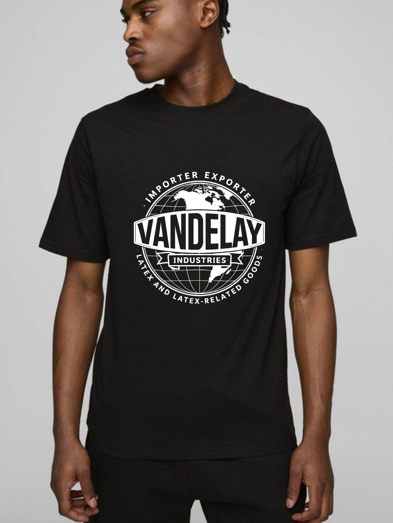 Dorawear™ Vandelay Industries Importer Exporter Latex Goods Pure Cotton Short Sleeve T-Shirt-Dorawear