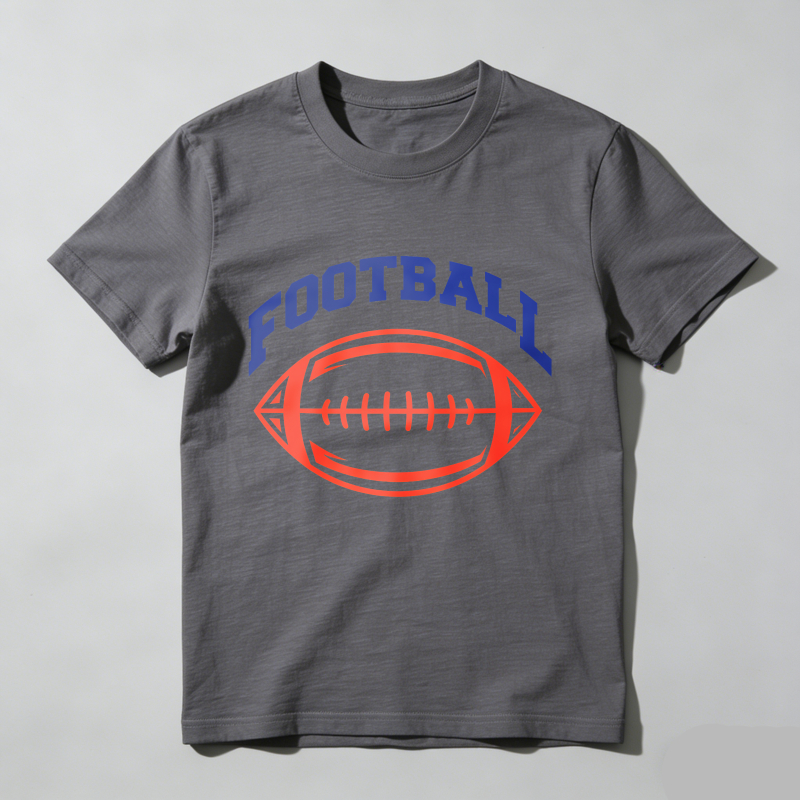 Dorawear™ Football Ball Design Print T Shirt