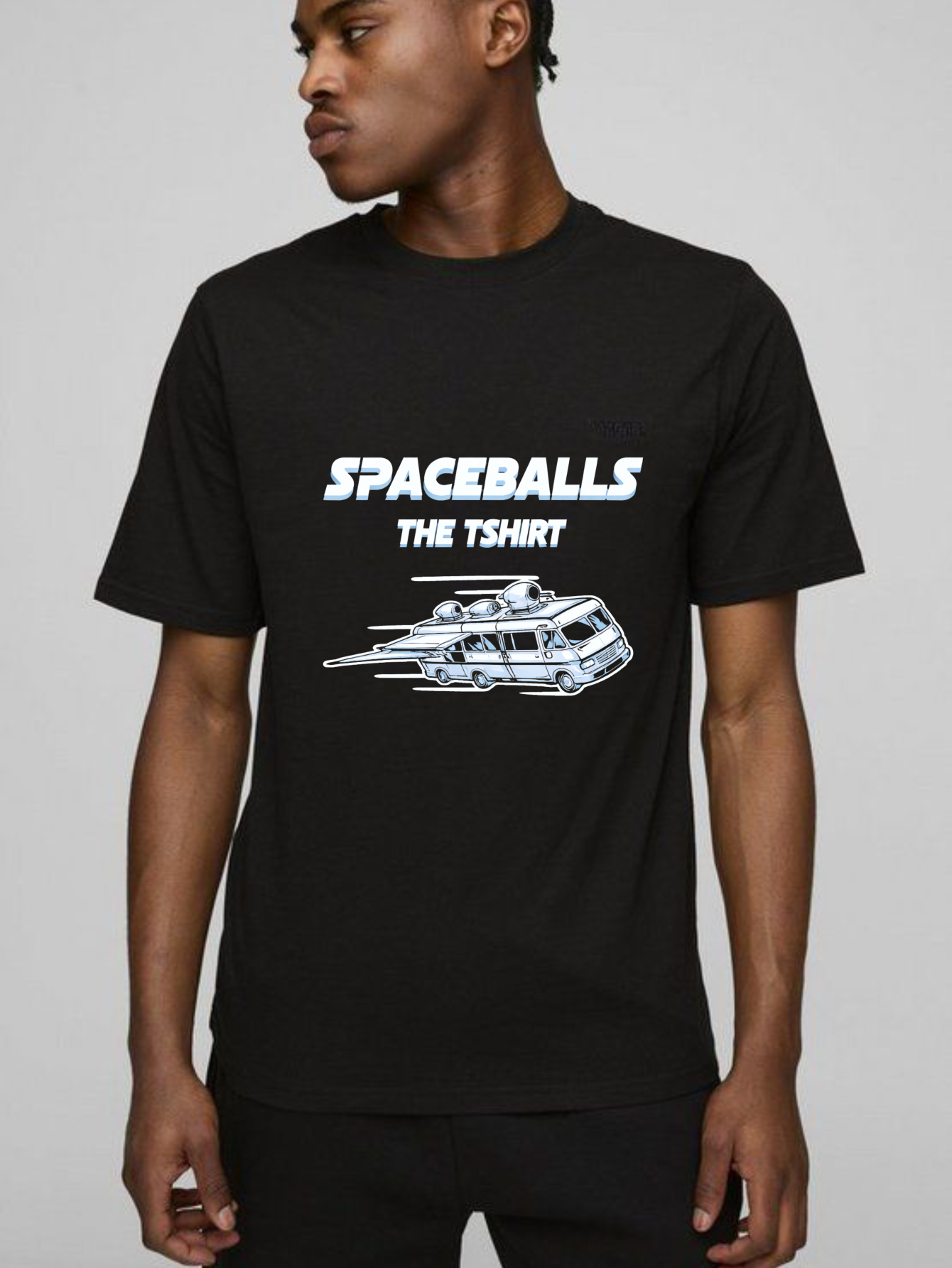 Dorawear Spaceballs The Tshirt Car Design Pure Cotton Short Sleeve Tshirt