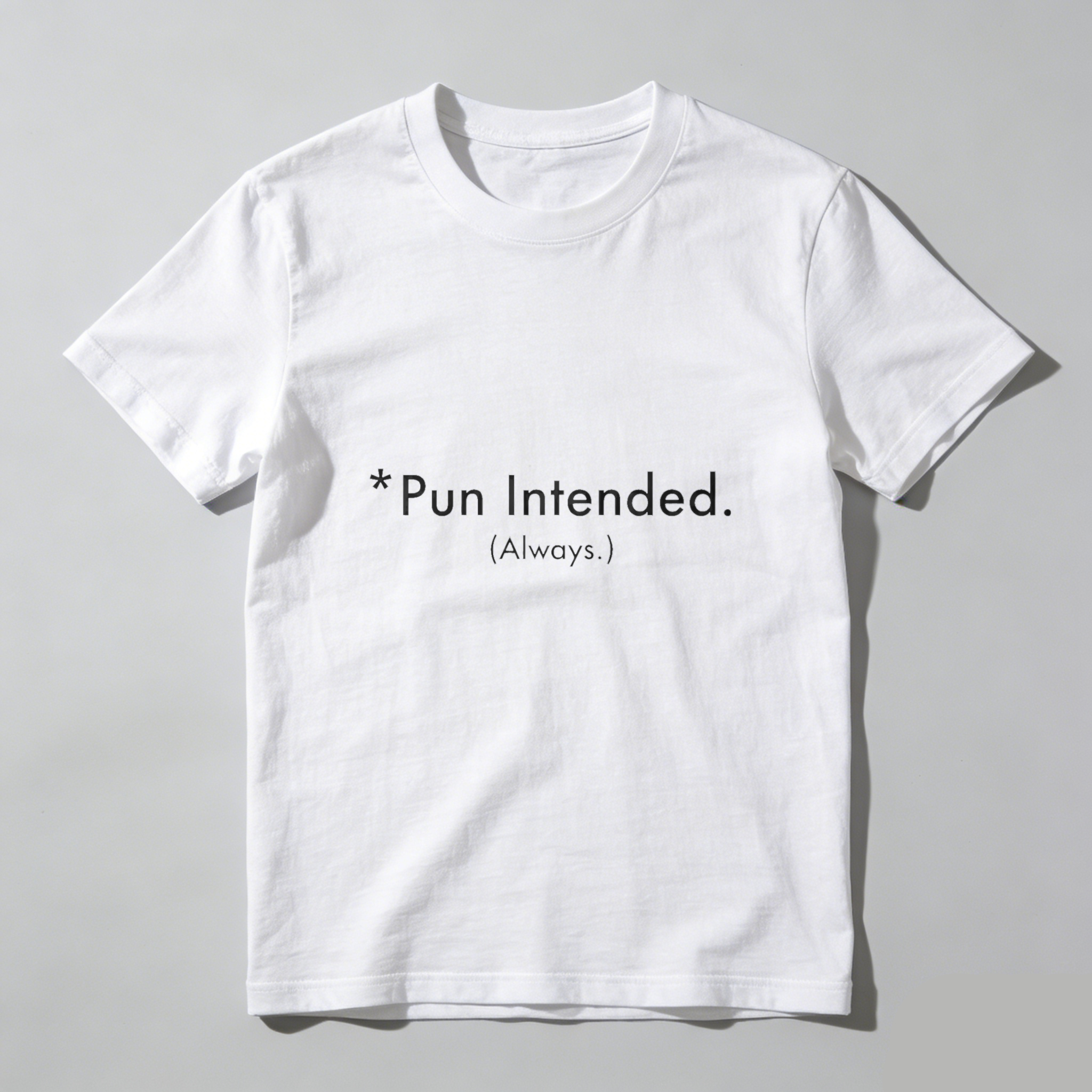 Dorawear™ Pun Intended Always Pure Cotton Short Sleeve T Shirt-Dorawear