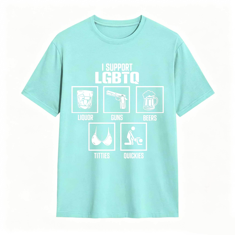 I Support LGBTQ Shirt Funny Meme Shirt