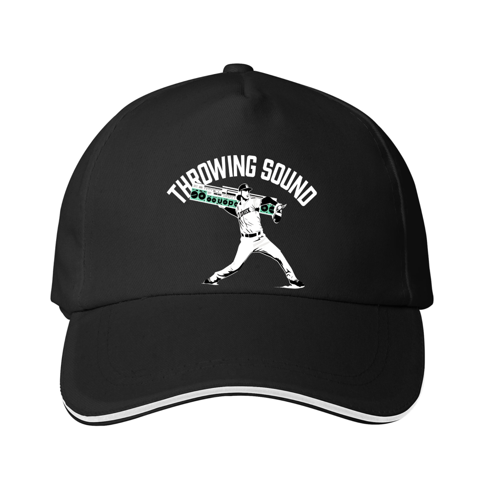 Dorawear™ Baseball Cap Throwing Sound Pitcher Graphic And Text Sports Outdoors