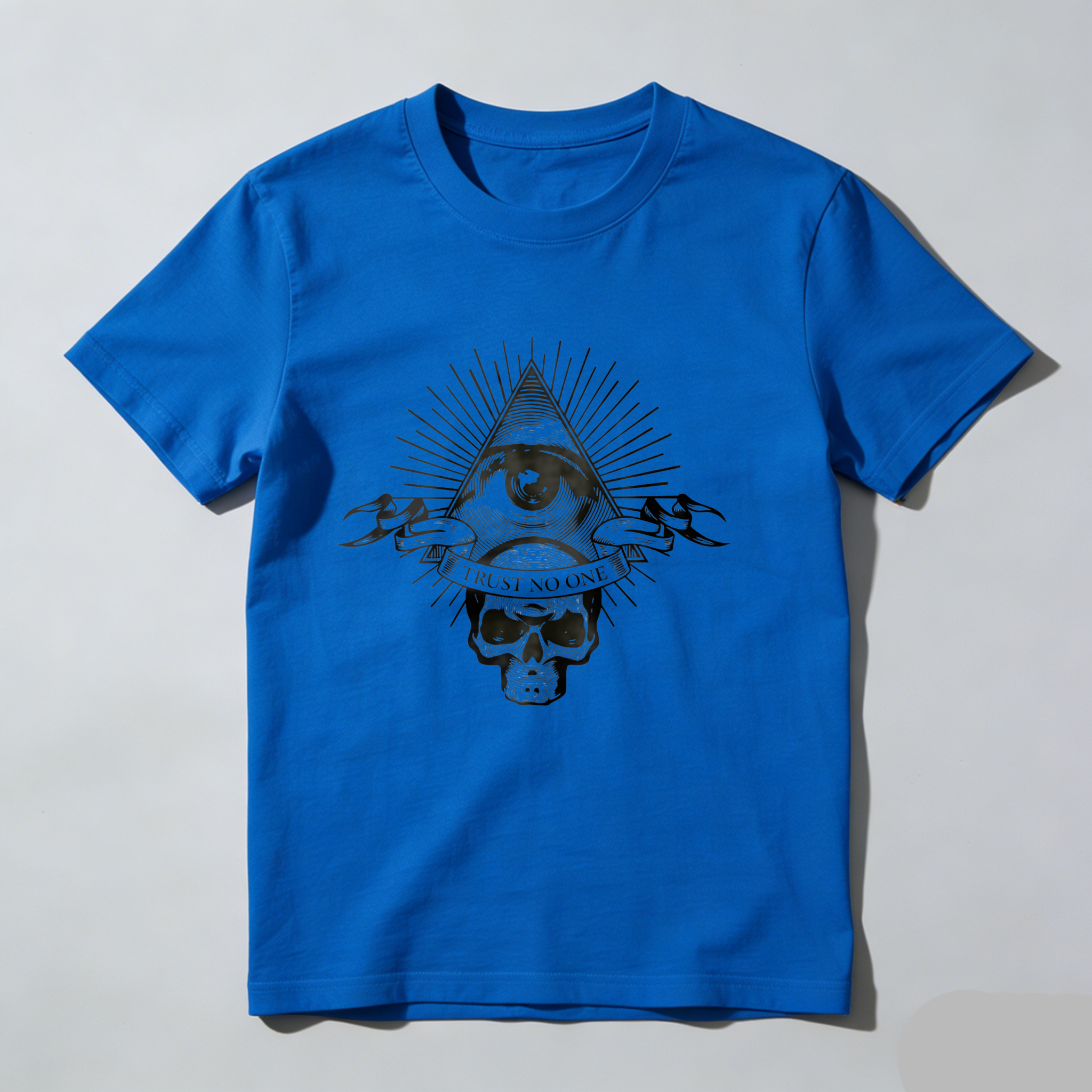 Dorawear™All Seeing Eye Skull Pyramid Symbol  T Shirt