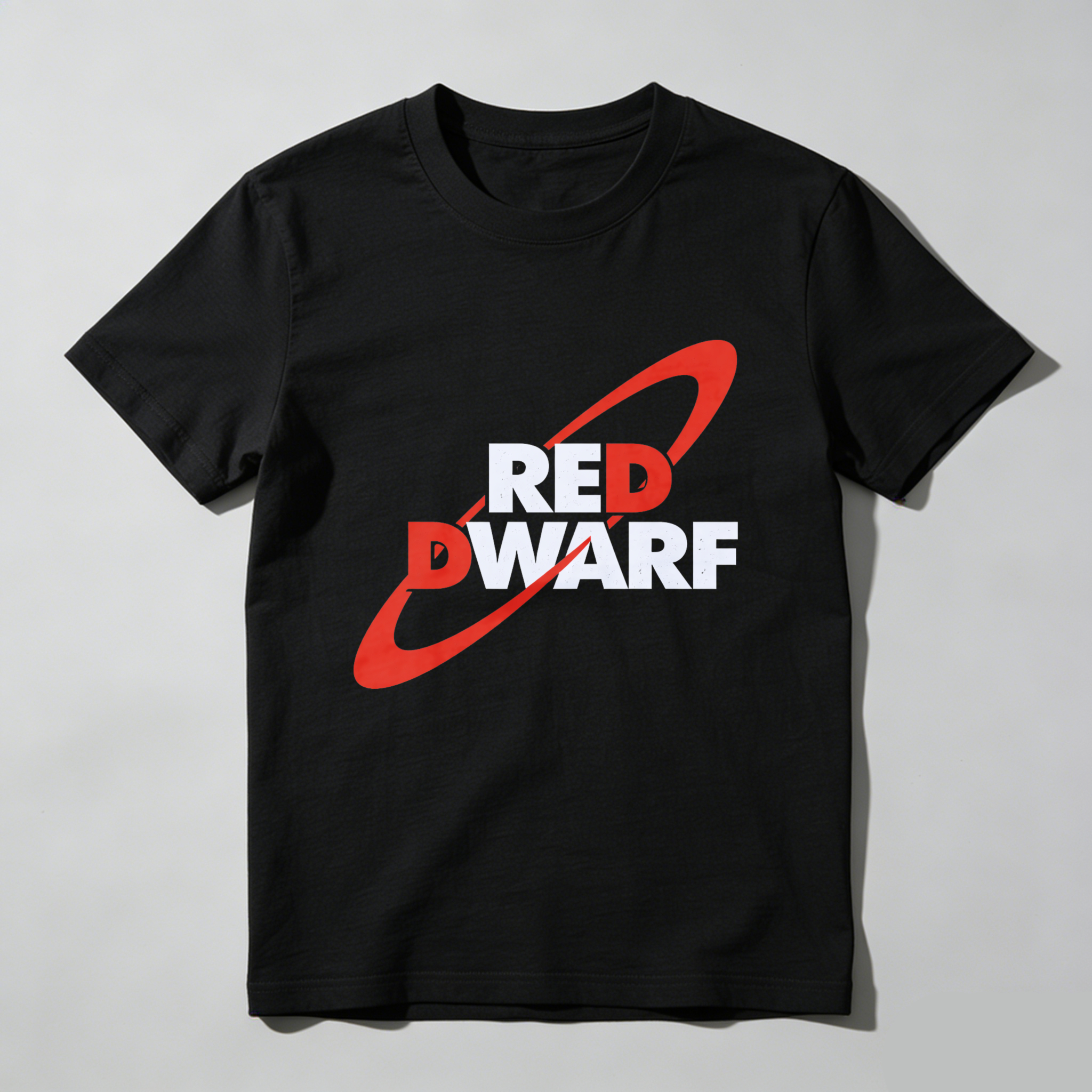Dorawear™ Red Dwarf Logo Pure Cotton Short Sleeve T Shirt-Dorawear