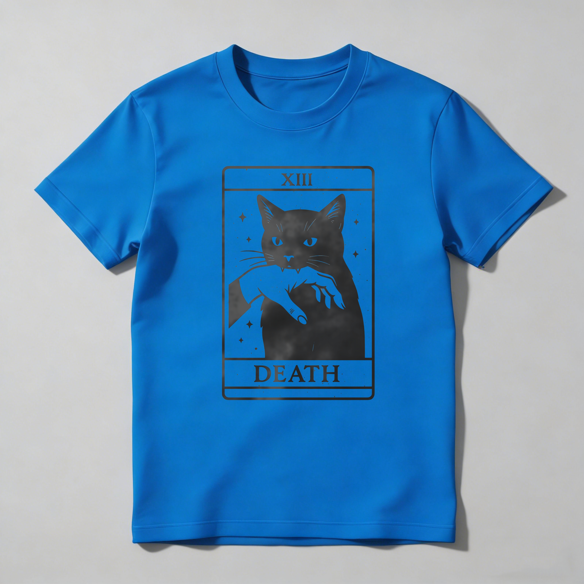Dorawear™ Cat With Scythe Death Tarot Card T Shirt