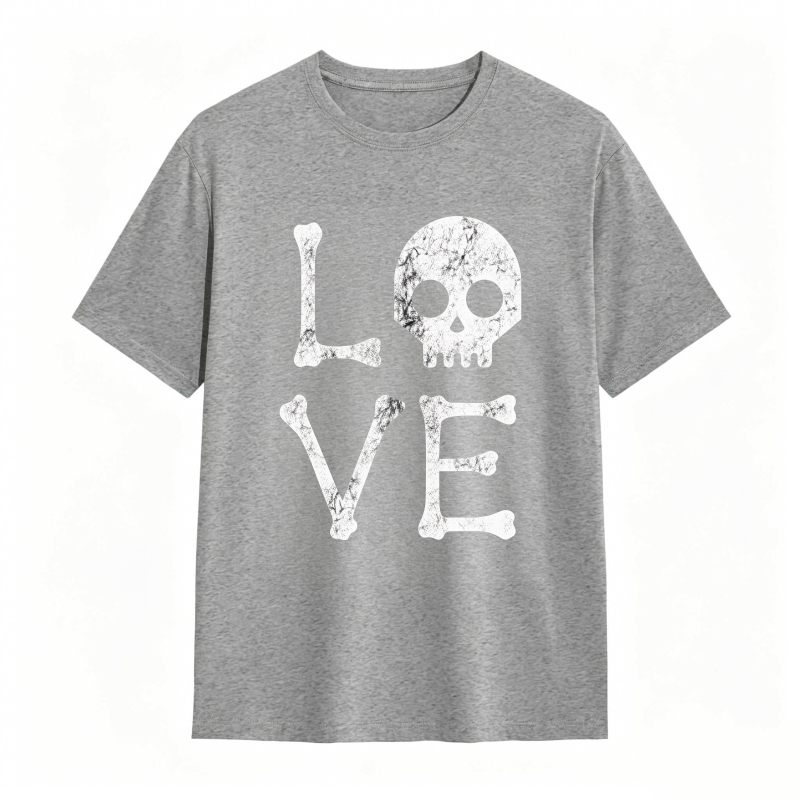Dorawear™Love Skull Design Unisex Classic T-shirt