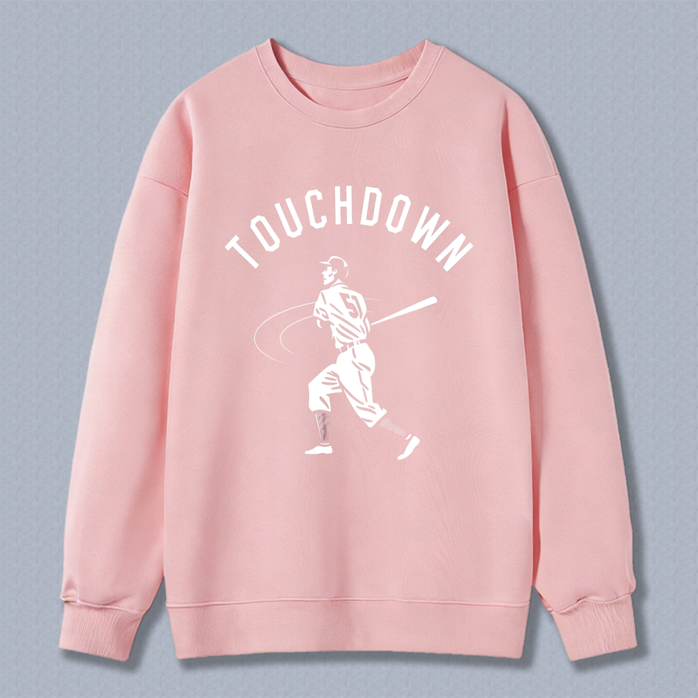 Dorawear™ Touchdown Baseball Player Graphic Unisex Classic Sweatshirt(1)