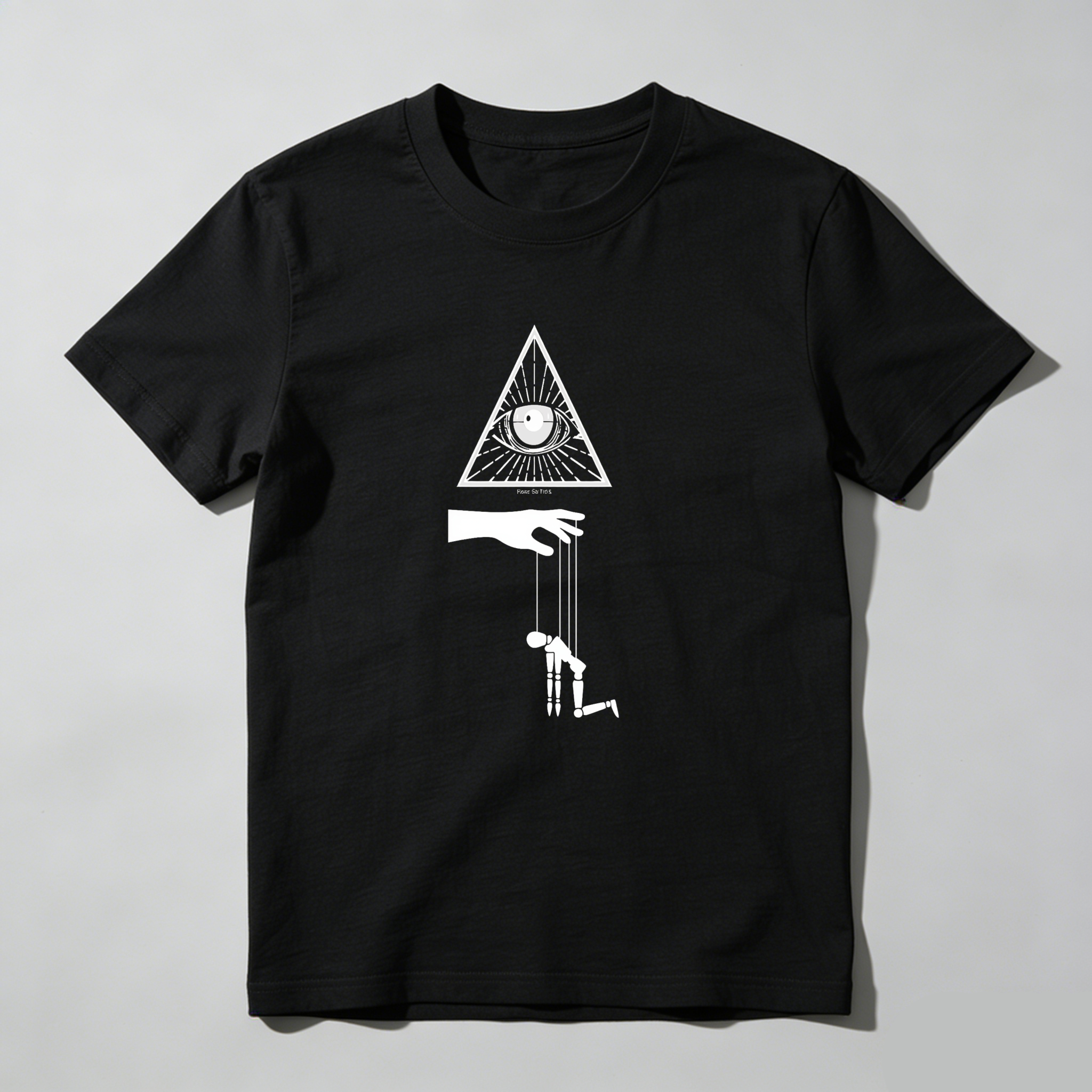 Dorawear™All Seeing Eye Puppet Master Control Symbol  T Shirt