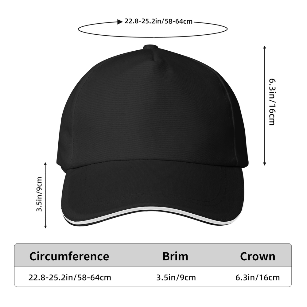 Dorawear™ Baseball Cap Black All Seeing Eye Real Eyes Realize Real Lies Print Casual Streetwear Hat