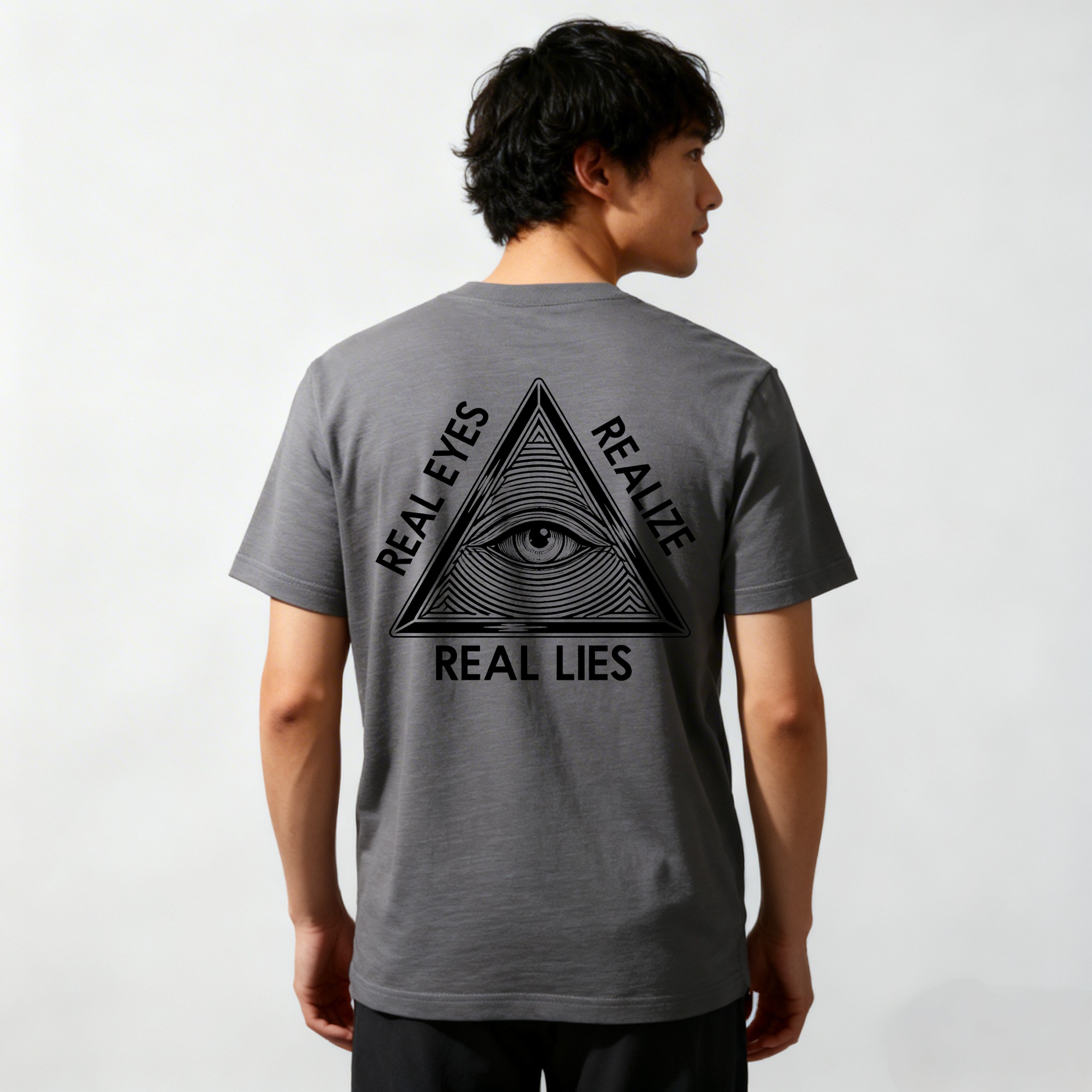 Dorawear™ Real Eyes Realize Real Lies Pyramid Eye T Shirt