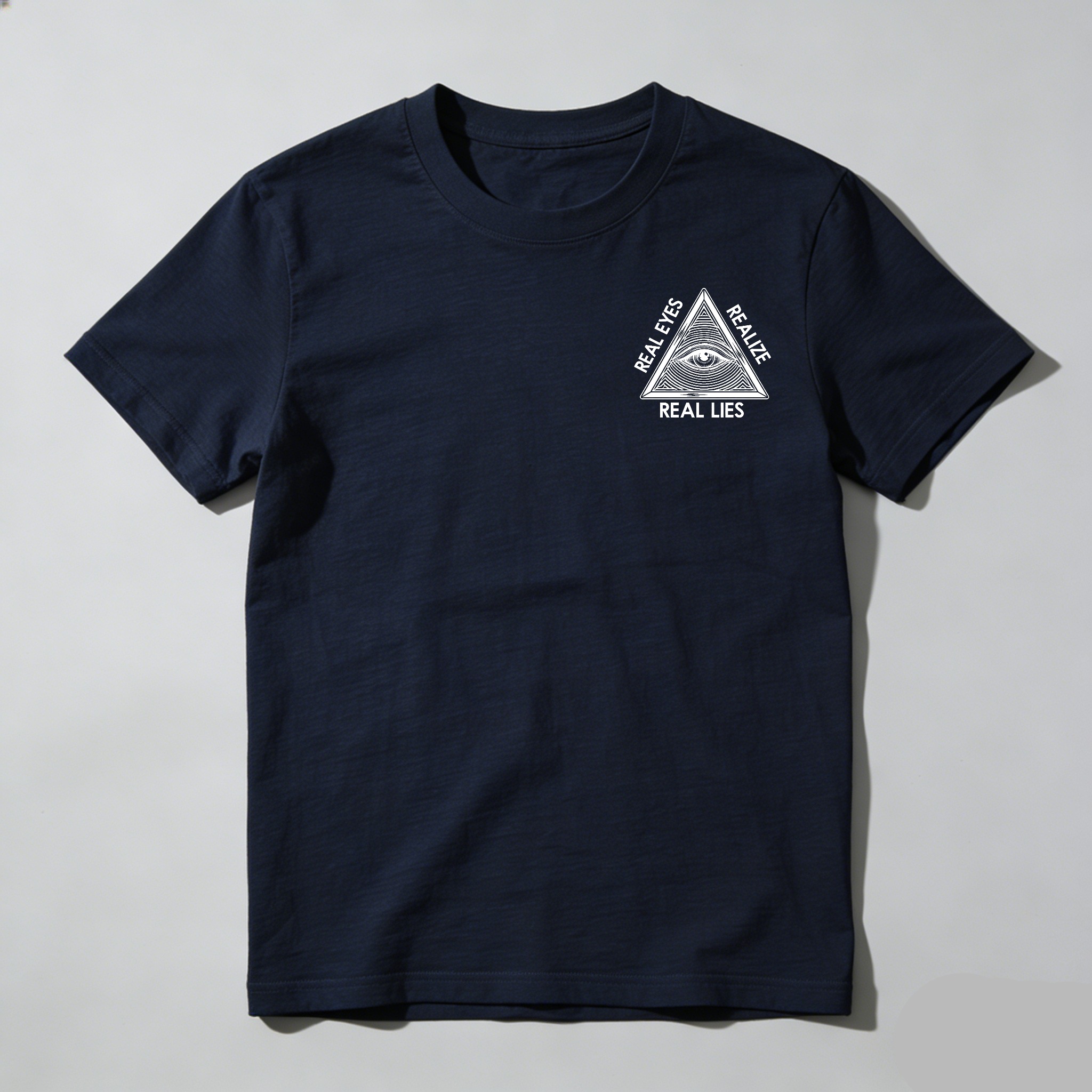 Dorawear™ Real Eyes Realize Real Lies Pyramid Eye T Shirt