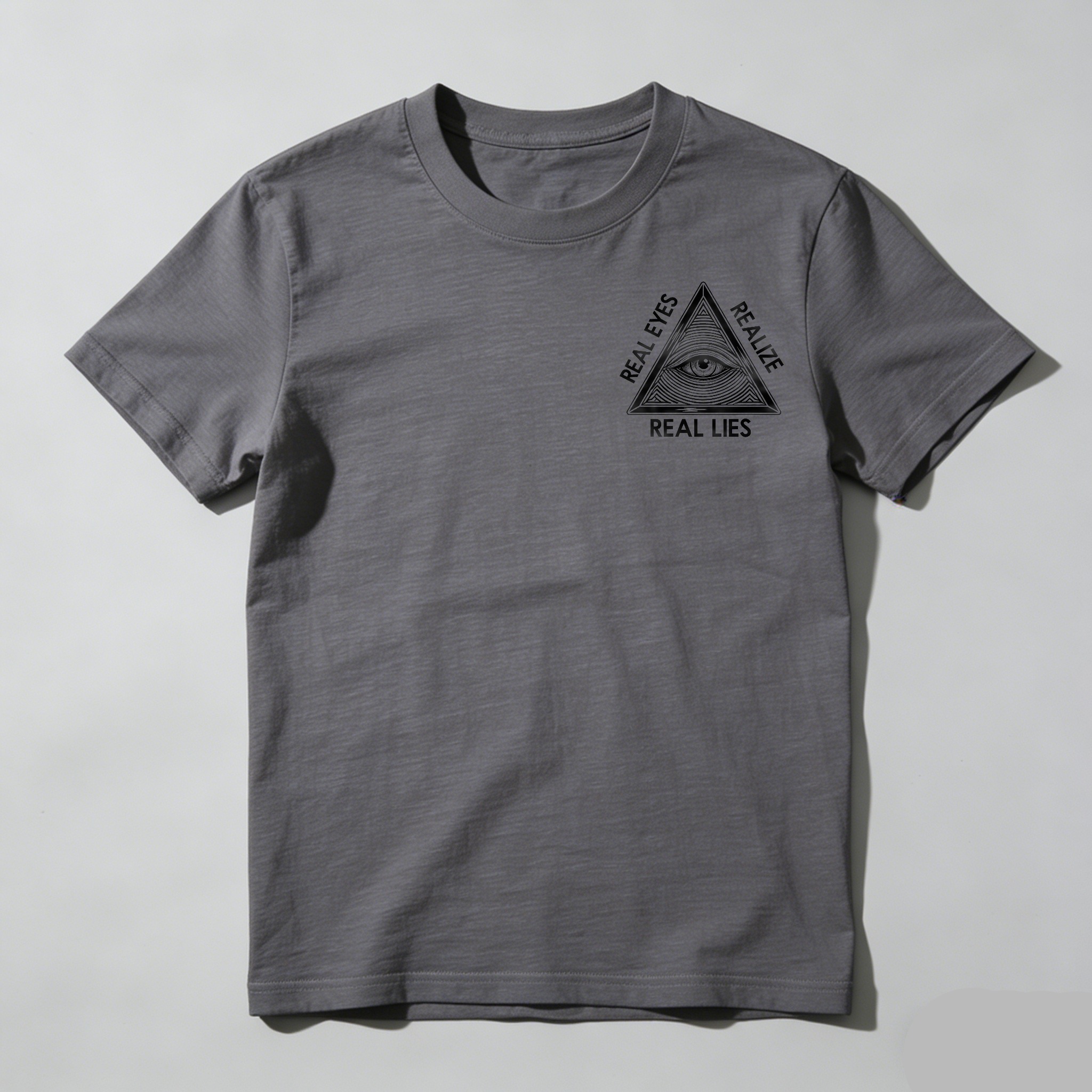 Dorawear™ Real Eyes Realize Real Lies Pyramid Eye T Shirt