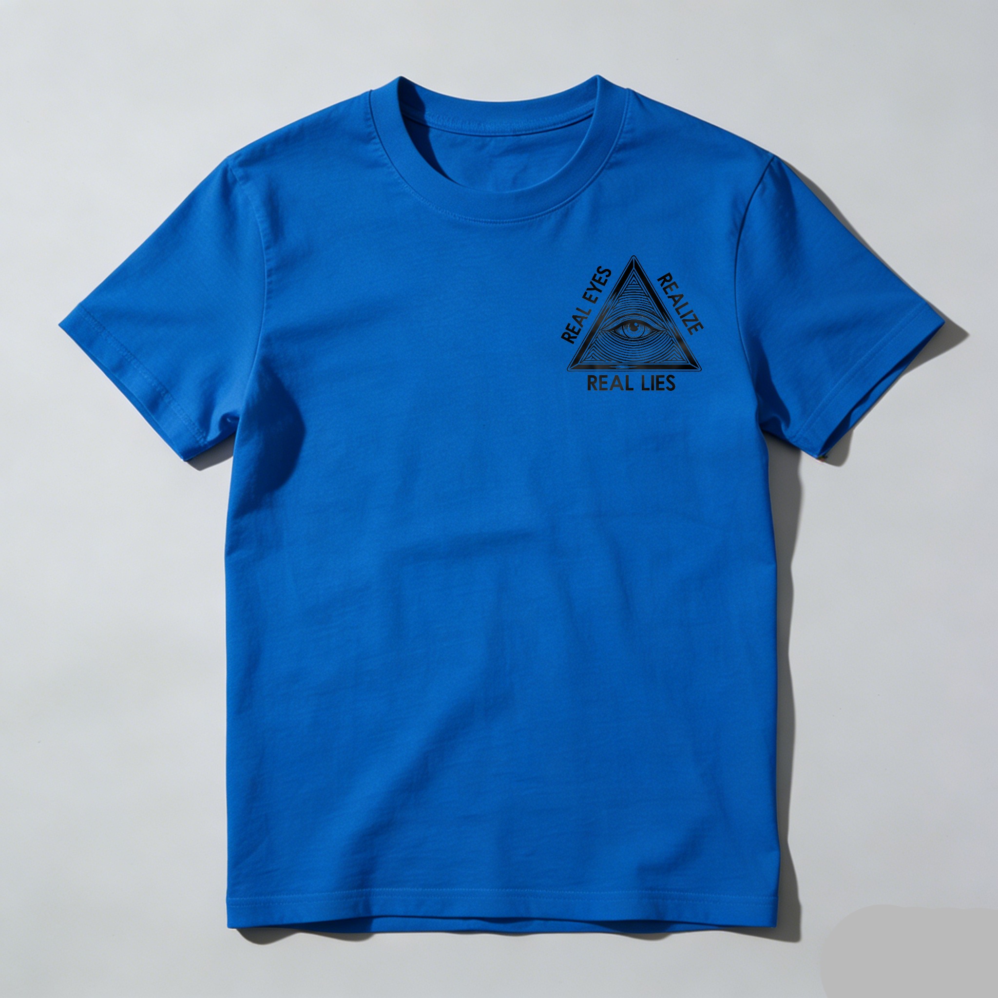 Dorawear™ Real Eyes Realize Real Lies Pyramid Eye T Shirt