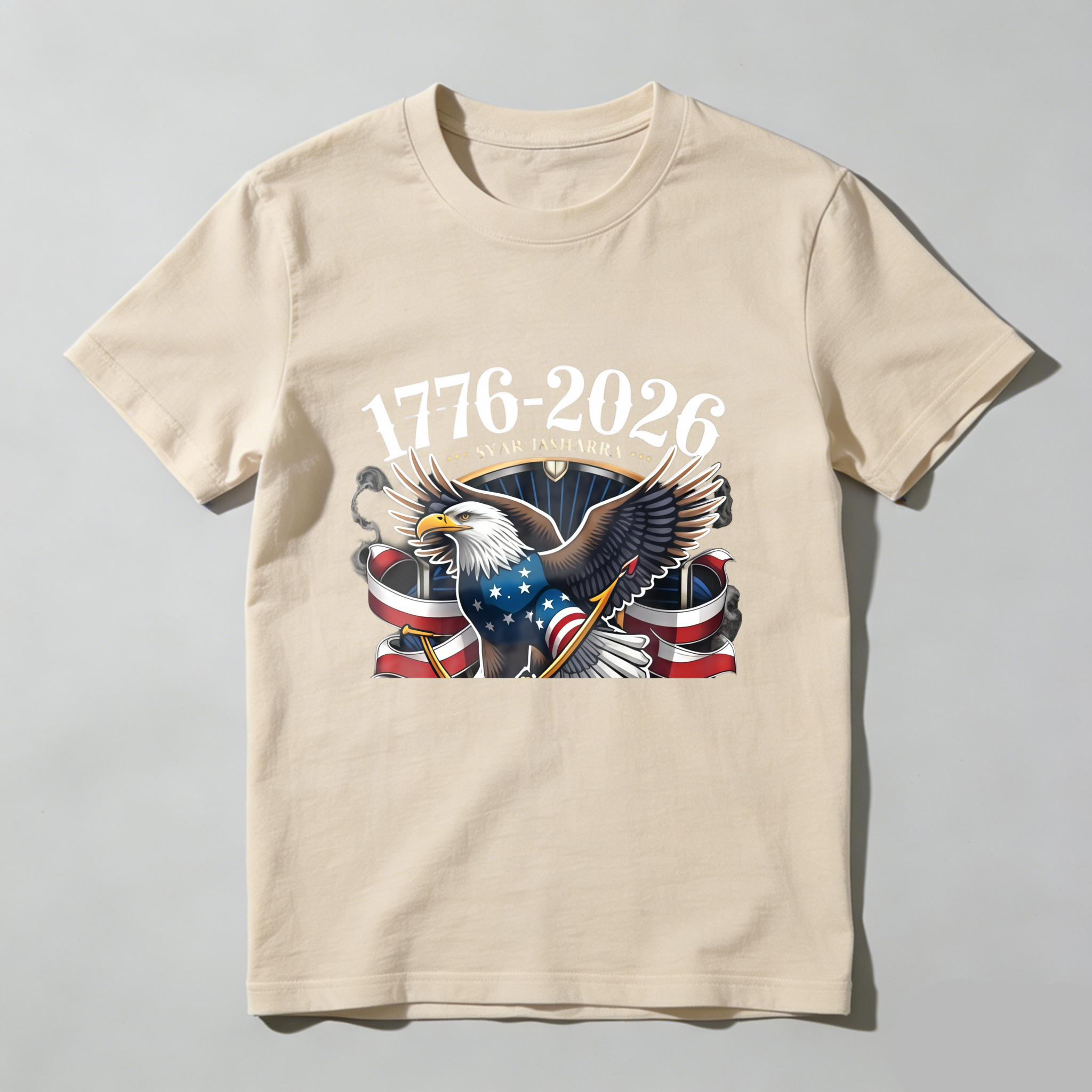 Dorawear™  Eagle Flag Stars Stripes America 1776 2026 T Shirt