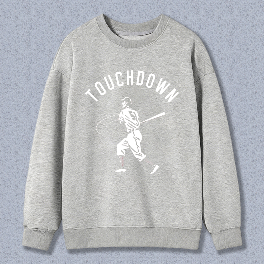 Dorawear™ Touchdown Baseball Player Graphic Unisex Classic Sweatshirt(1)