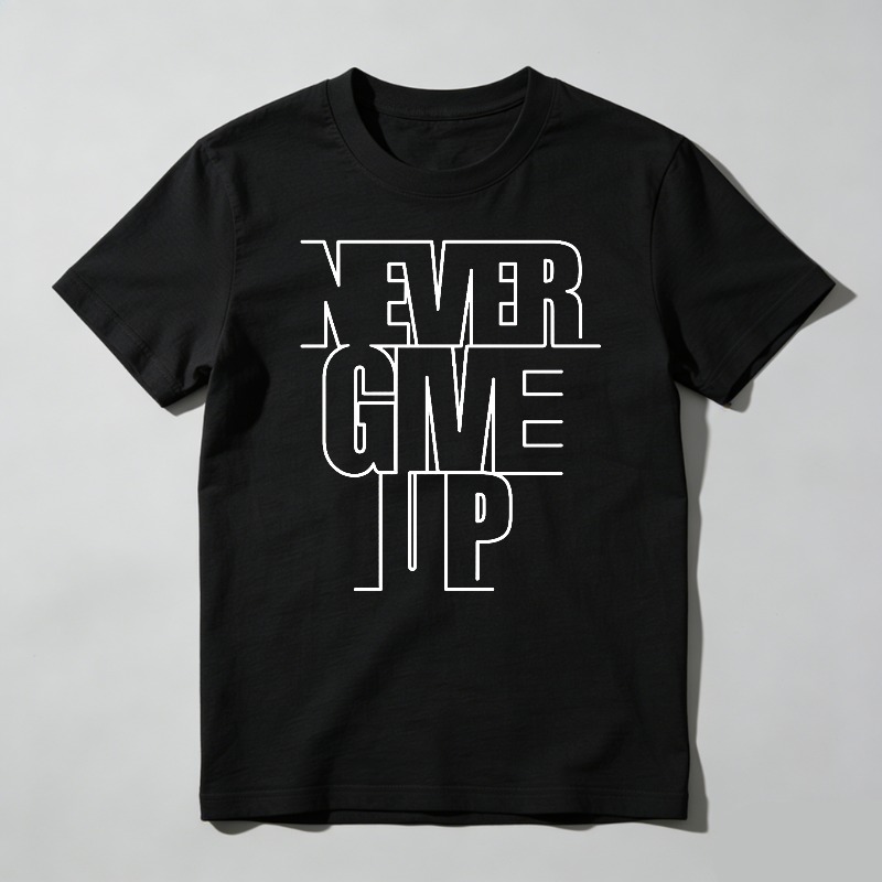 Dorawear™ Never Give Up T Shirt 100% cotton