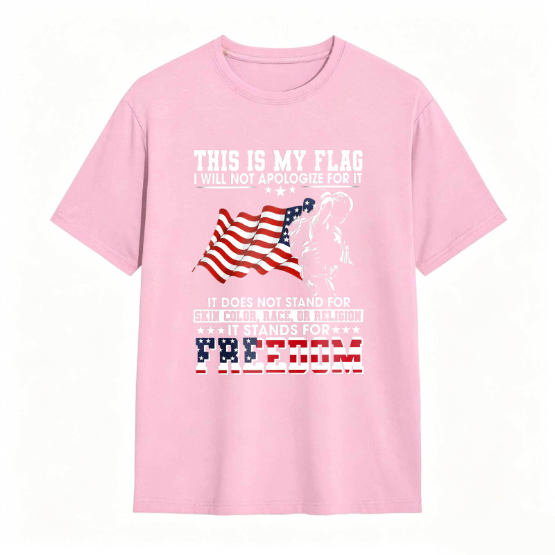 Dorawear™ American Flag Skeleton Freedom Statement Unisex Classic T-shirt