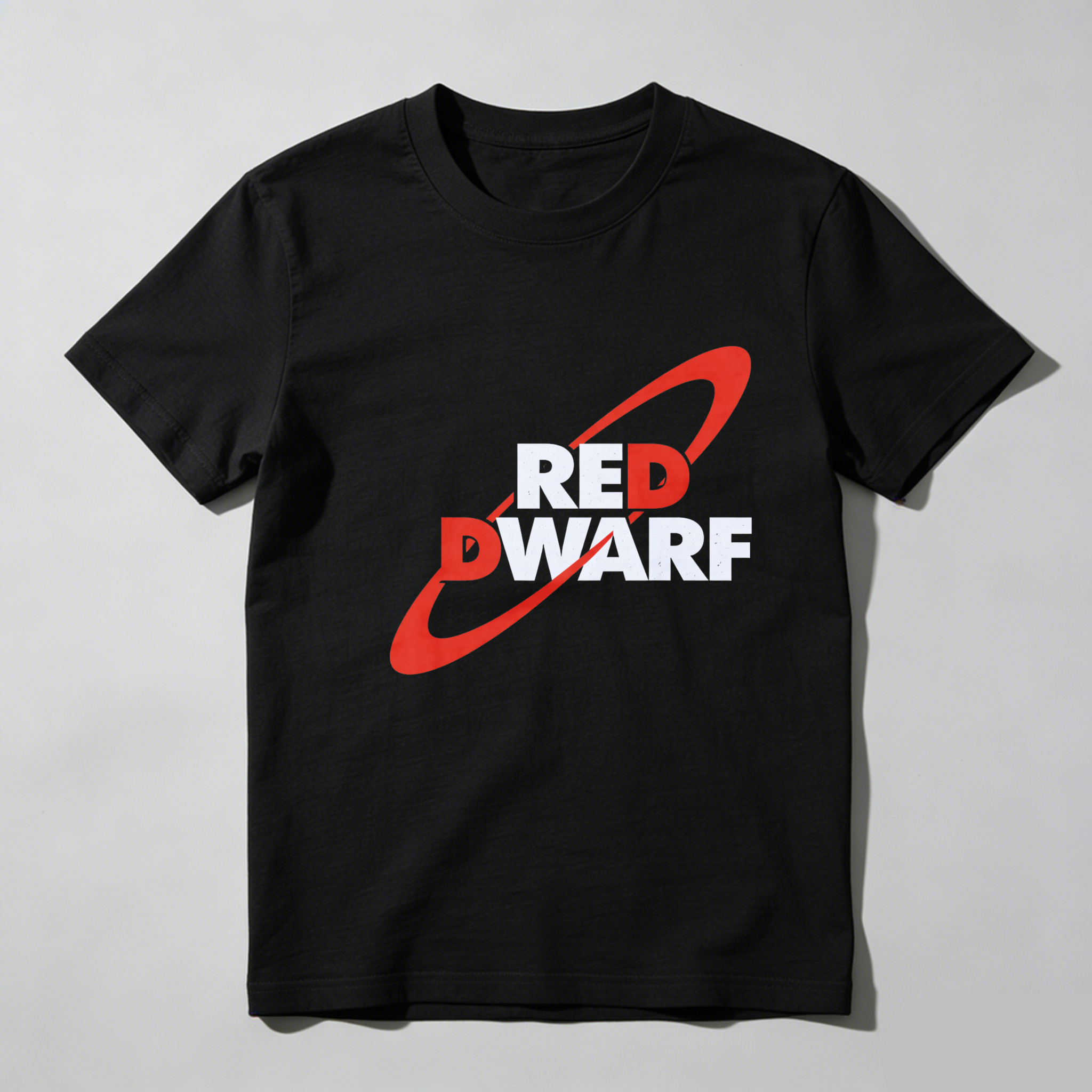 Dorawear™ Red Dwarf Logo Pure Cotton Short Sleeve T Shirt-Dorawear