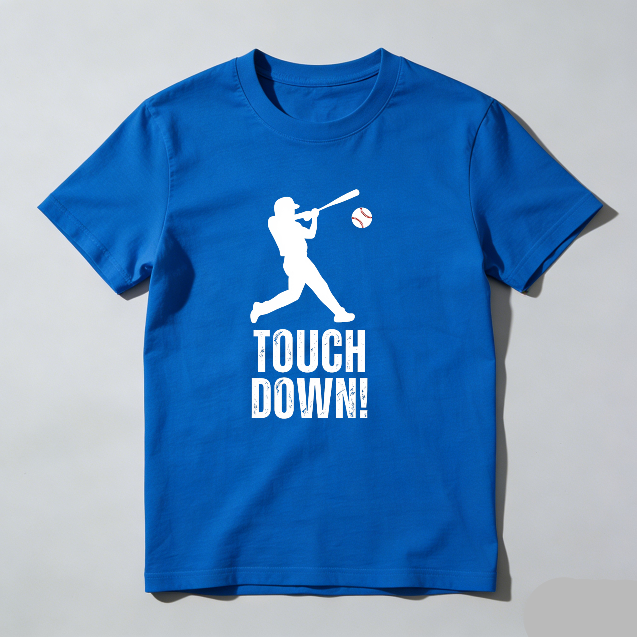 Dorawear™ Baseball Player Swinging Bat Touch Down T Shirt