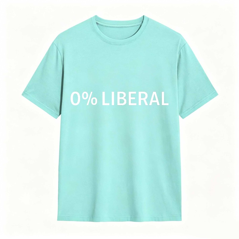 Dorawear™ 0 Percent Liberal Unisex Classic T-shirt