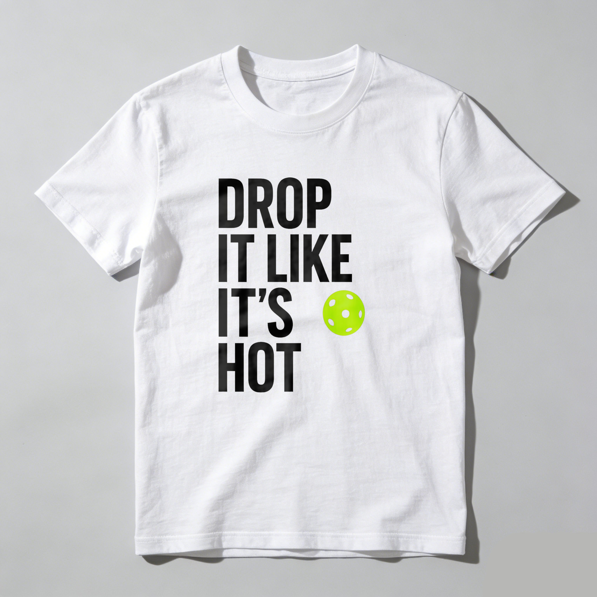 Dorawear™Drop It Like It's Hot With Green Dot T Shirt
