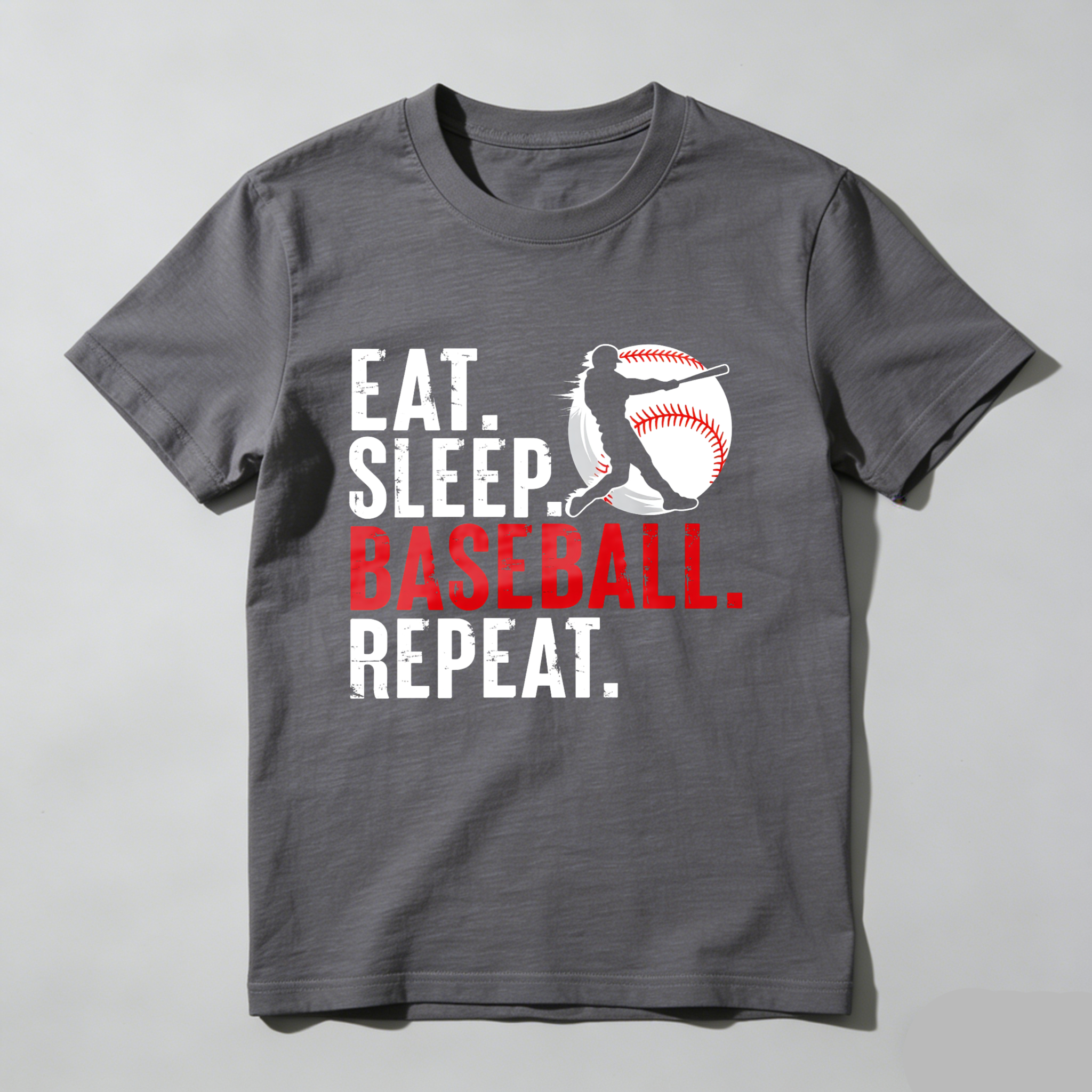 Dorawear™ Eat Sleep Baseball Repeat  T Shirt-Dorawear