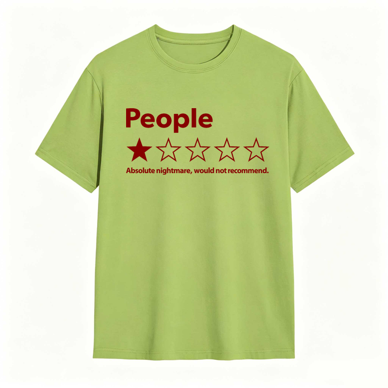 Funny Review People One Star Absolute Would T-Shirt