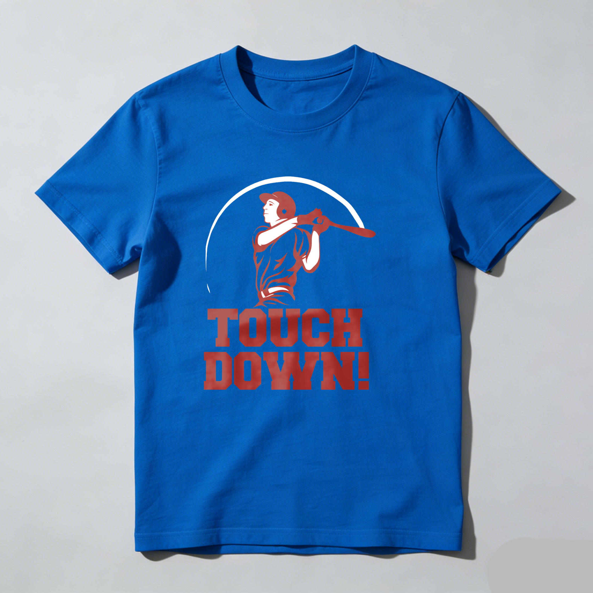 Dorawear™ Touch Down Baseball Player Swing  T Shirt