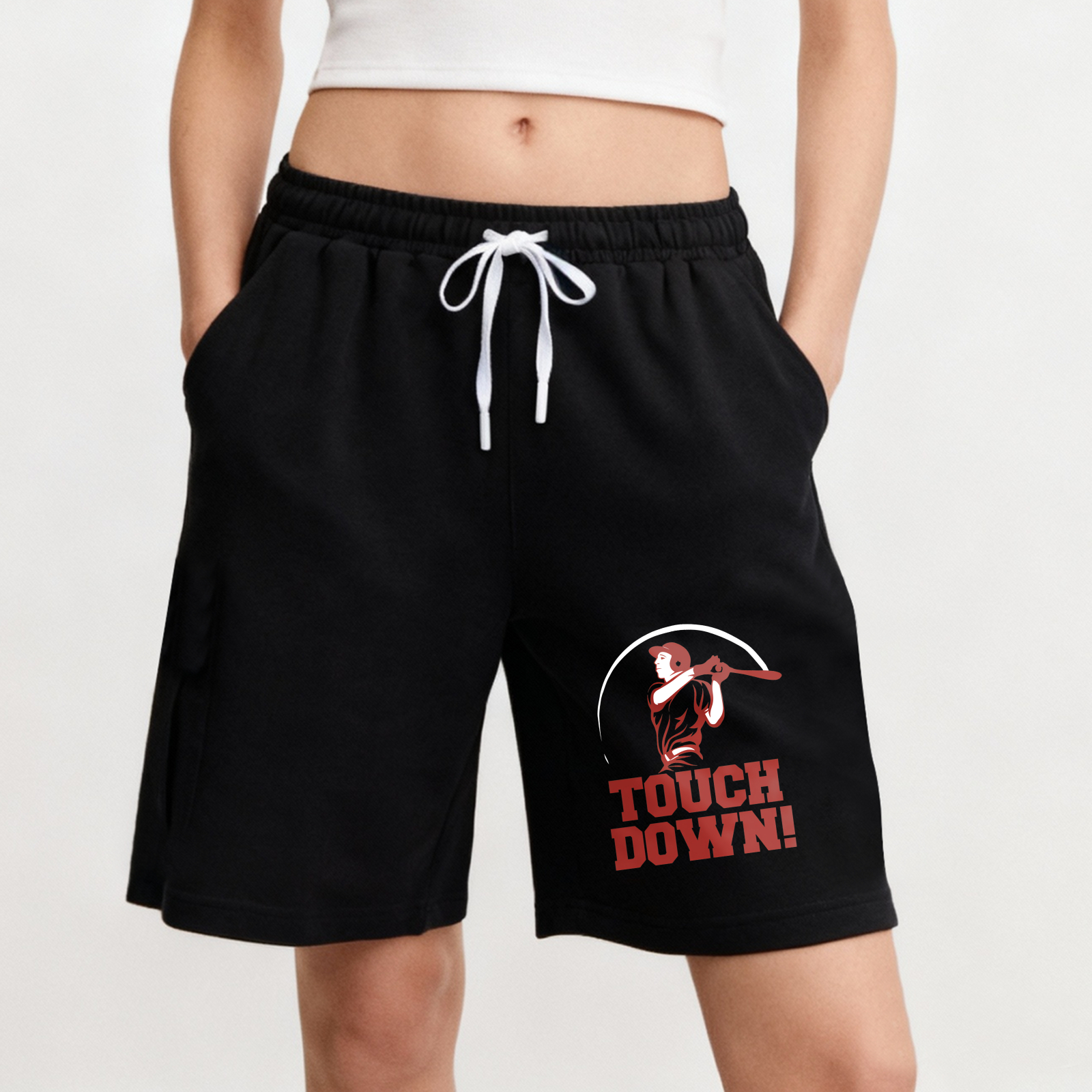 Dorawear™ Touchdown Football Player Graphic Shorts