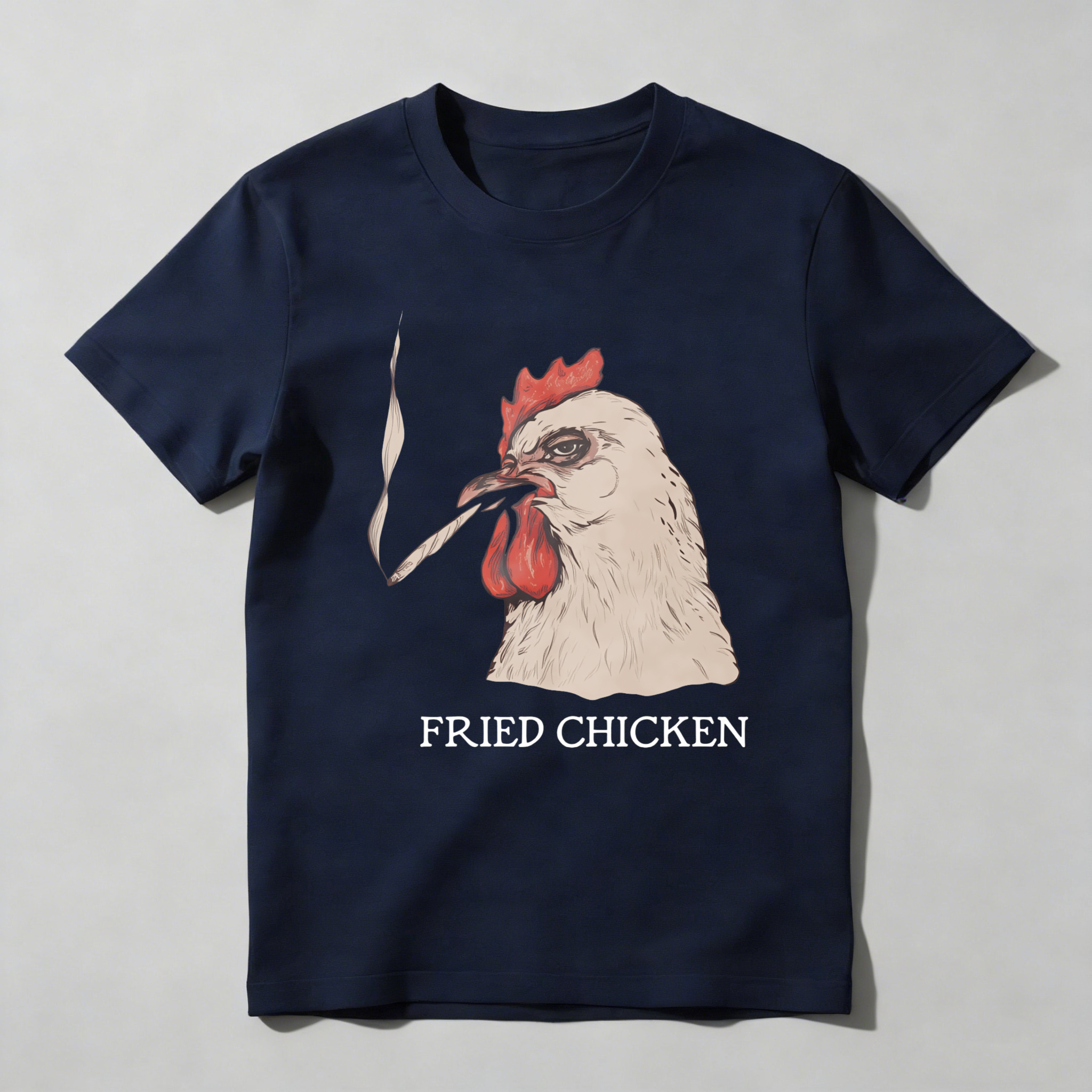 Dorawear™ Chicken Smoking Cigarette Fried Chicken T Shirt